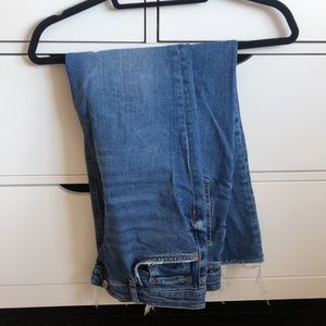 Zara Dreed Flare Jeans